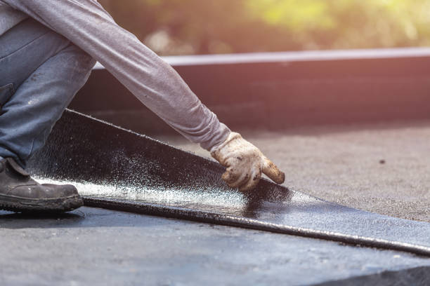 Professional Waterproofing technician working in Vandalia, IL